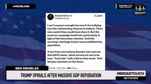 Trump SPIRALS after MASSIVE GOP REPUDIATION