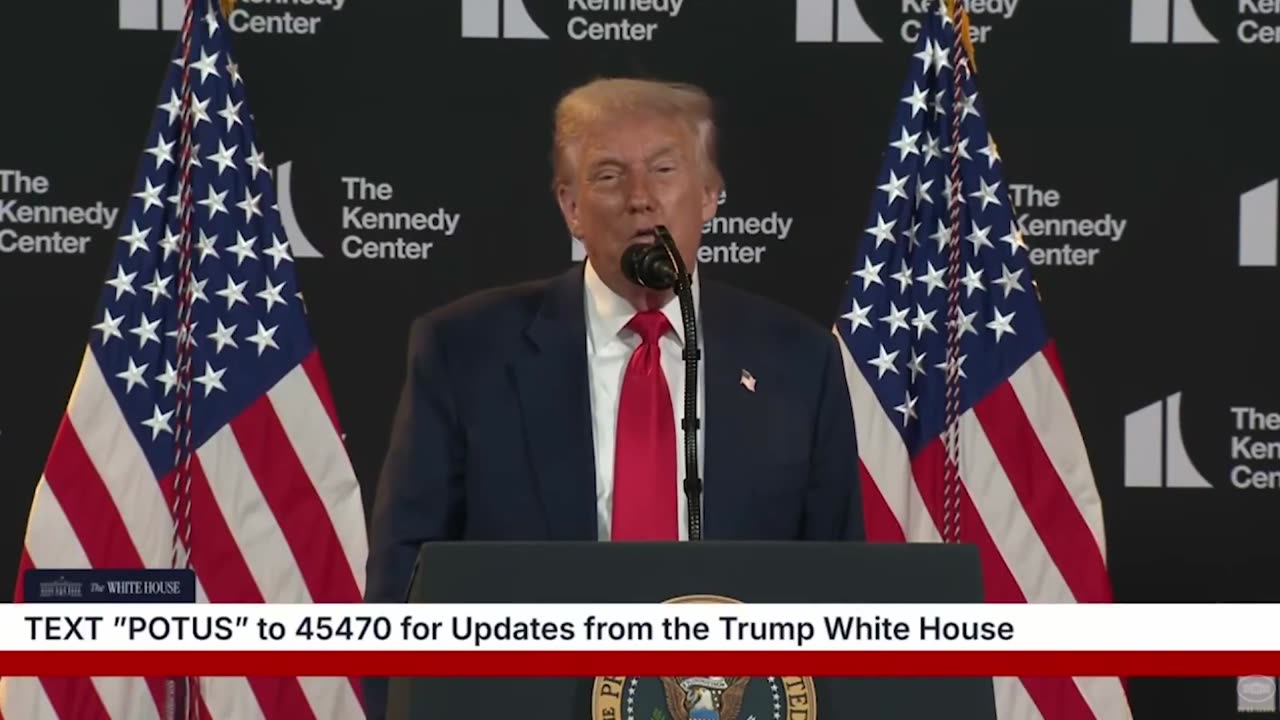 Trump Says He Was Almost Completely 'Involved' In Choosing Kennedy Center Nominees