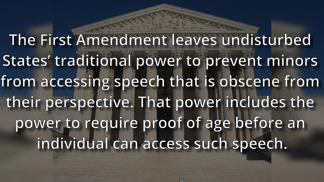 Adults’ right to access pornography without age verification