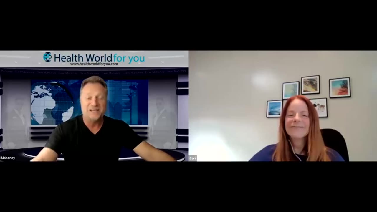 Dave Mahoney with Dr Cori