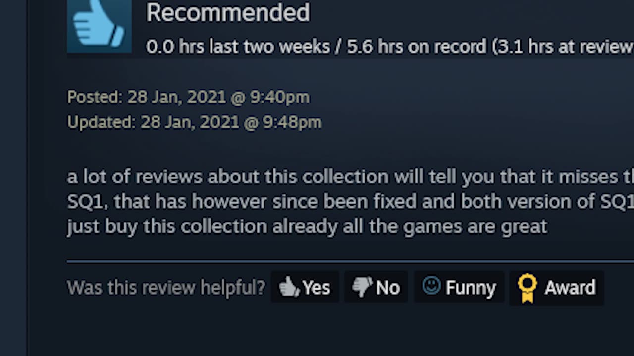 Space Quest Collection Steam Review
