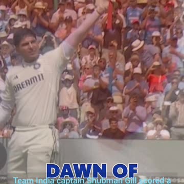 Breaking: Shubman Gill double century in the second