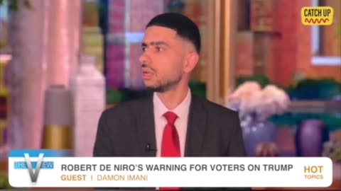 Robert De Niro Loses the Worlds Respect on the View!