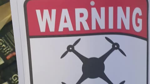 Drones in Asda car park