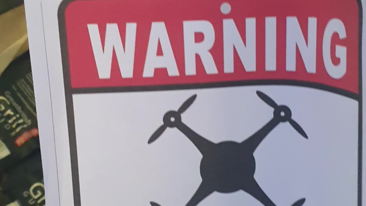 Drones in Asda car park