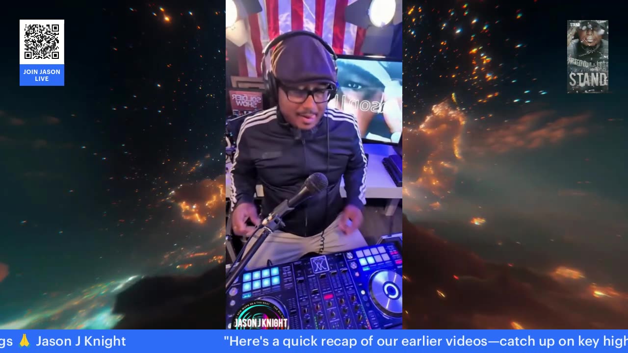Djing for Jesus Jason J Knight In the mix