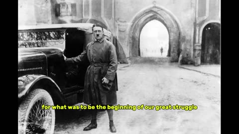 Hitler's First Speech After Prison.