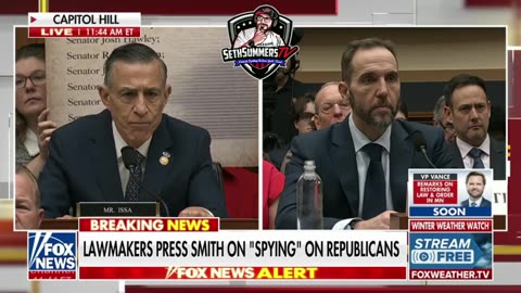 CHAOS erupts after Rep Issa confirms Jack Smith WITHHELD INFO from a judge when spied on Republicans