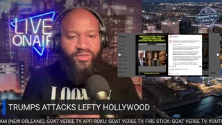 The Arrington Gavin Show "TRUMP TAKE DOWN ON HOLLYWOOD"