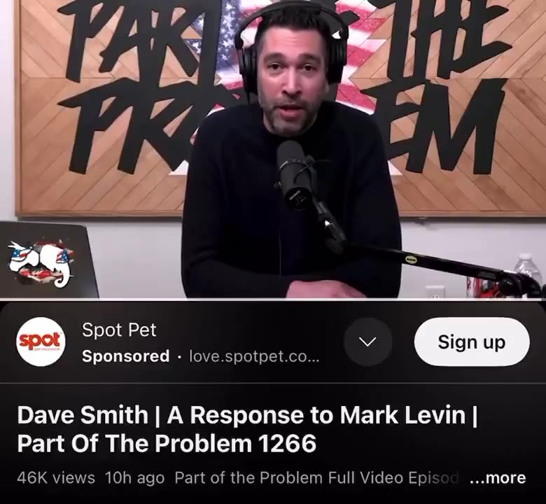 Dave Smith’s Response to Mark Levin