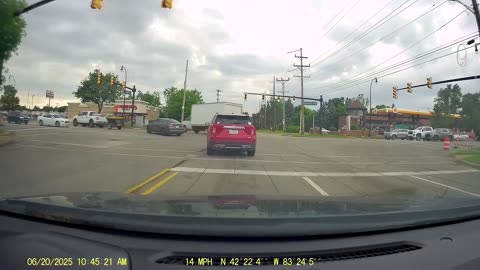 Roundtrip Drive From Levagood Neighborhood, Dearborn; To Punjab Indian Cuisine, Livonia, MI, 6/20/25