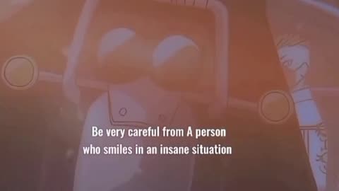 Beware of those who smile in chaotic times