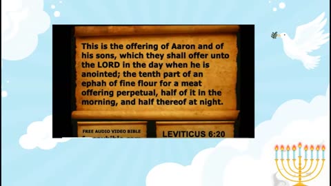 Audio Bible with KJV text Leviticus Chapter 6