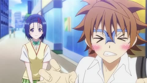 Anime Motto To LOVE Ru-When you have Xray glasses
