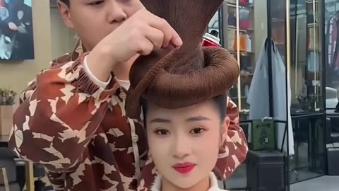 One Haircut 😱 And Everyone Ran in Fear! 😳✂️🐍 ‎#FunnyHaircut #Comedyvideo #hairstyle #FunnyShort