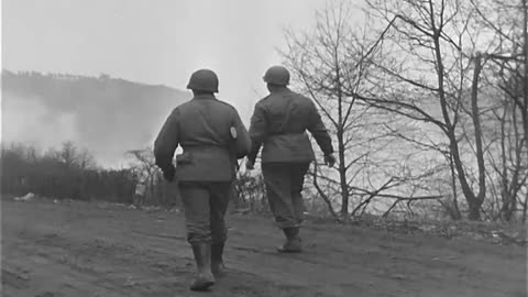 78TH DIVISION ADVAN... - 78TH DIVISION ADVANCE NEAR NIDEGGEN, GERMANY ; 30TH DIVISION - 111-adc-1945
