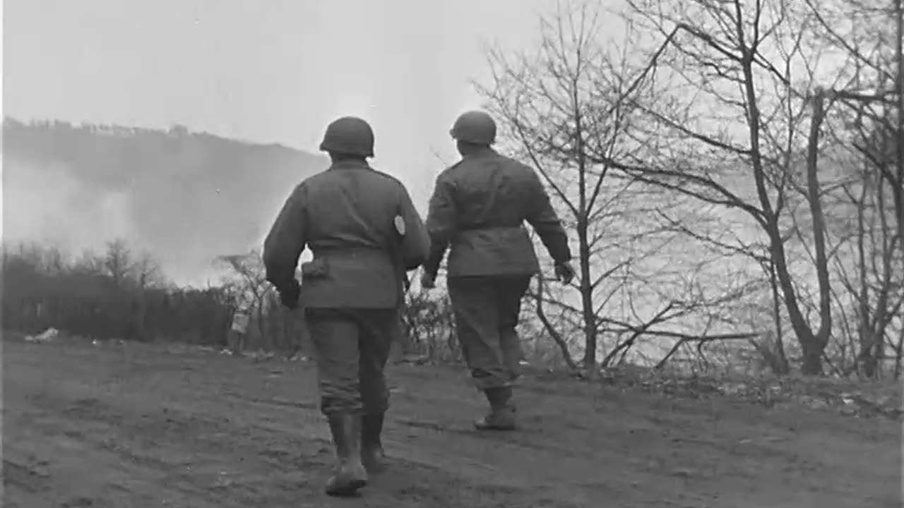 78TH DIVISION ADVAN... - 78TH DIVISION ADVANCE NEAR NIDEGGEN, GERMANY ; 30TH DIVISION - 111-adc-1945
