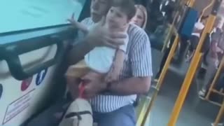 Maybe the baby won't remember it, but it will be the most special memory of his grandfather.