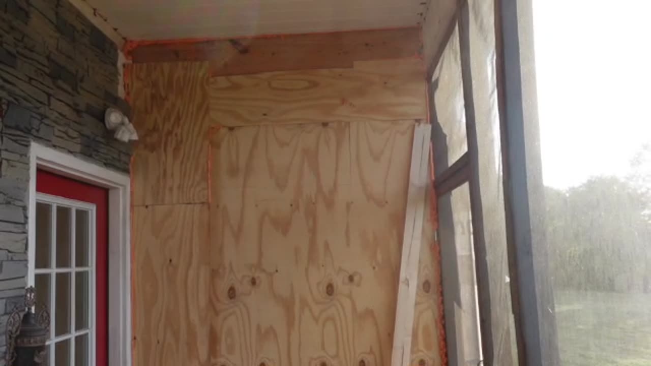 Eyebrow Window Fitted & Cut In. Sealed & Ready For Wallboard