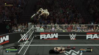 wwe 2k25 171 universe Megan Star VS Luscious Tia Rose