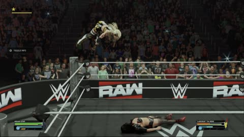 wwe 2k25 171 universe Megan Star VS Luscious Tia Rose