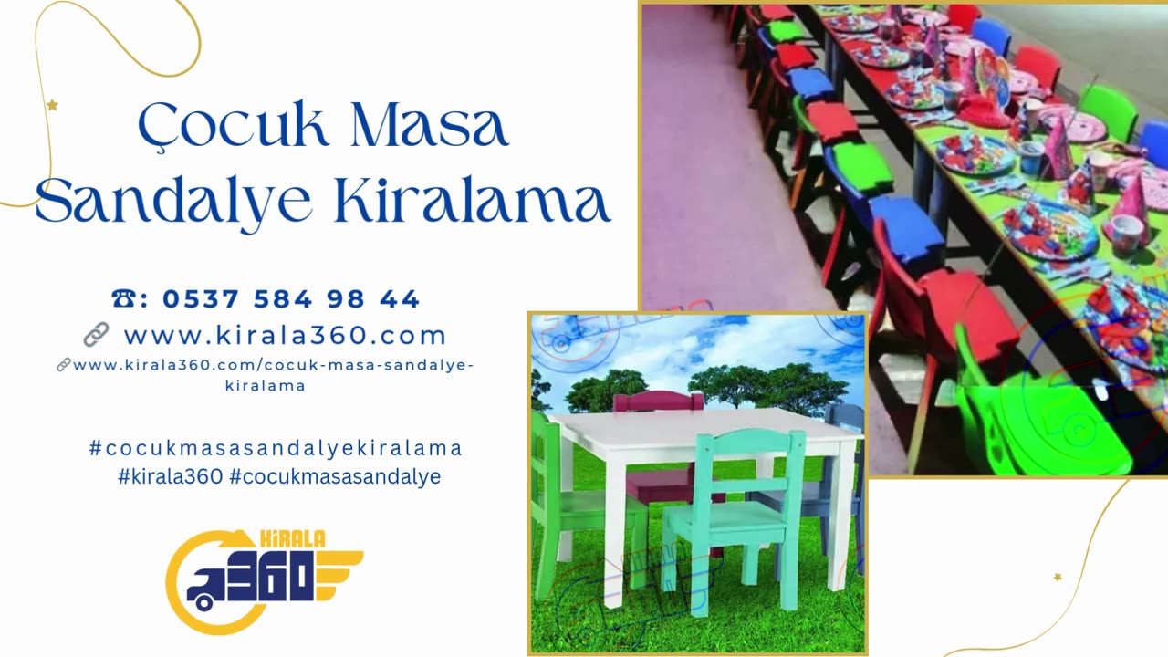 kiralik cocuk-masa-sandalye