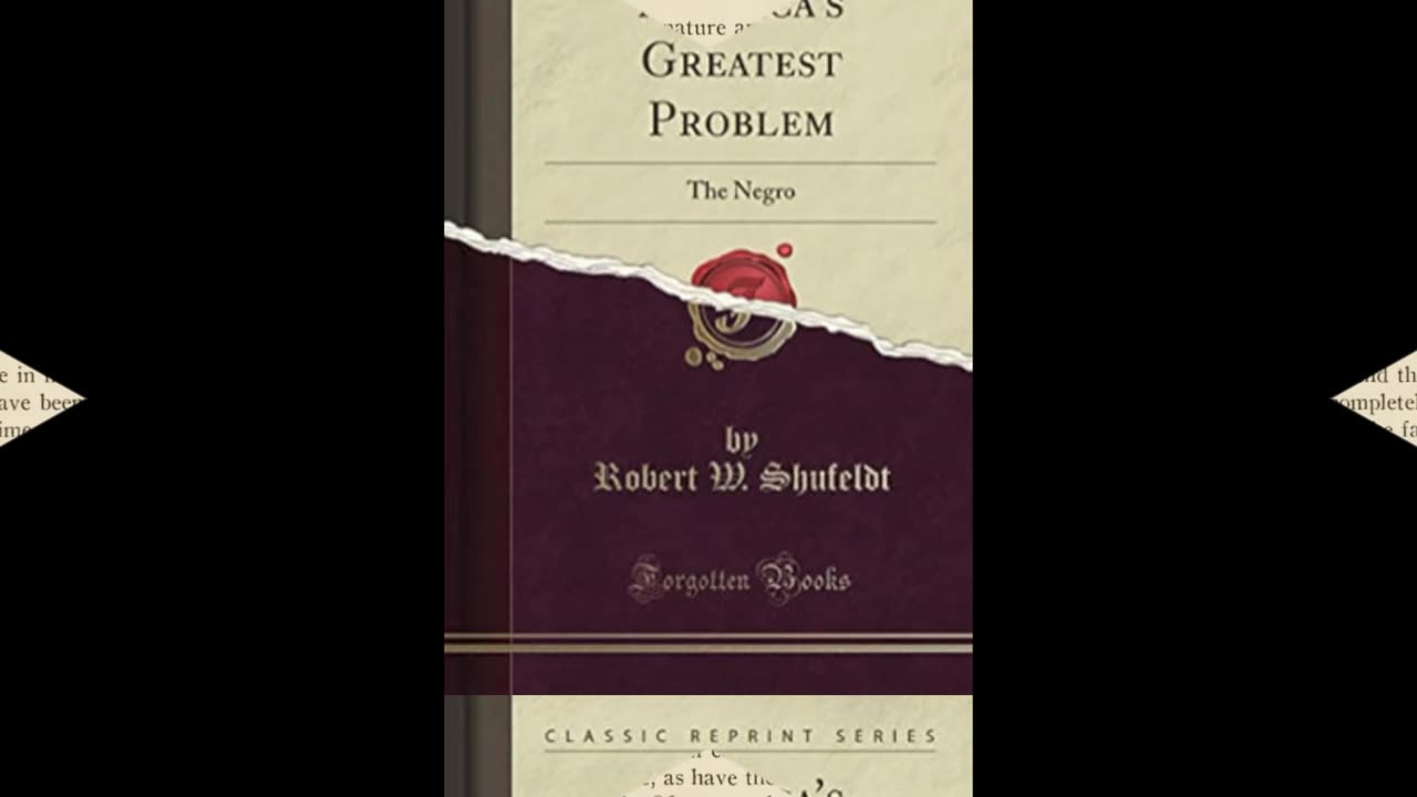 Americas Greatest Problem: the Negro by R.W. Shufeldt. Chapter 4.