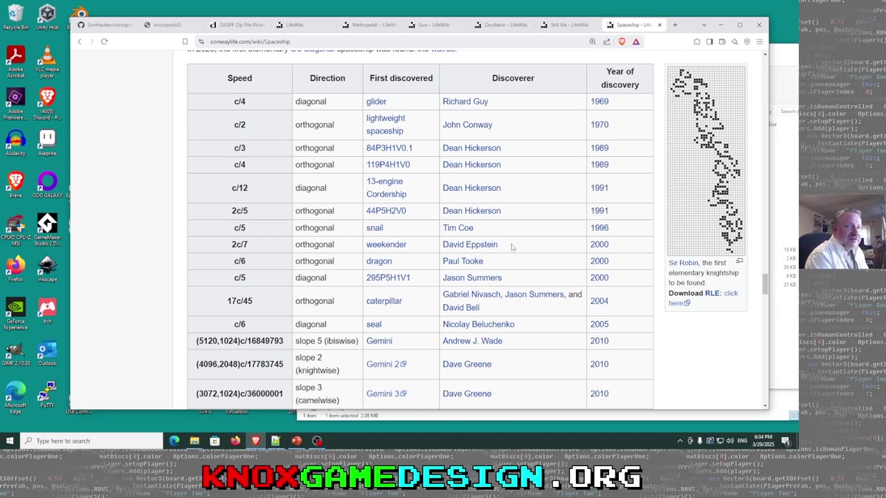 Simulations - Knox Game Design, March 2025