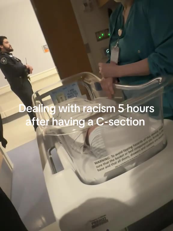 Dealing with racism 5 hours after having a C-section