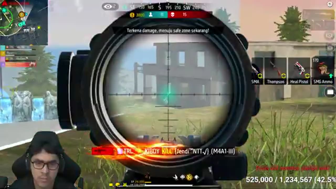 The fun of playing Garena Free Fire Ep53