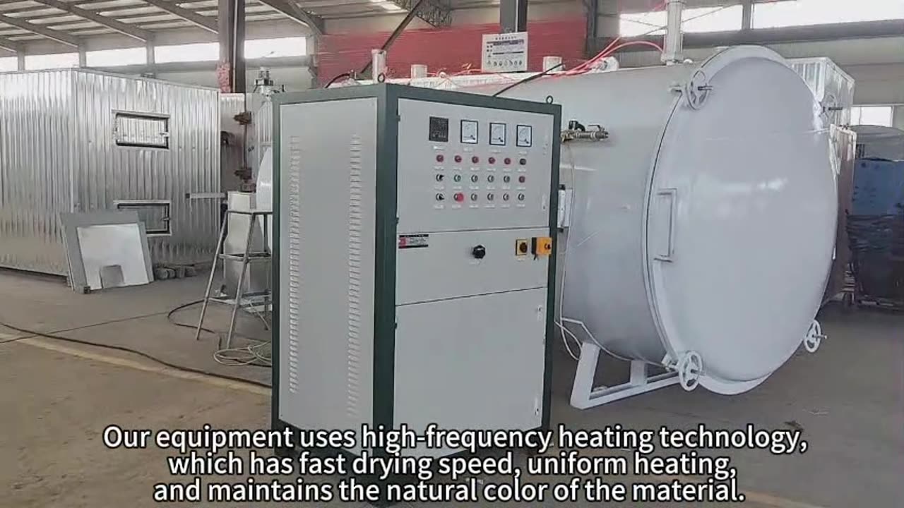 high-frequency vacuum dryer