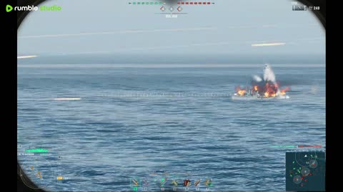 playing World of Warships