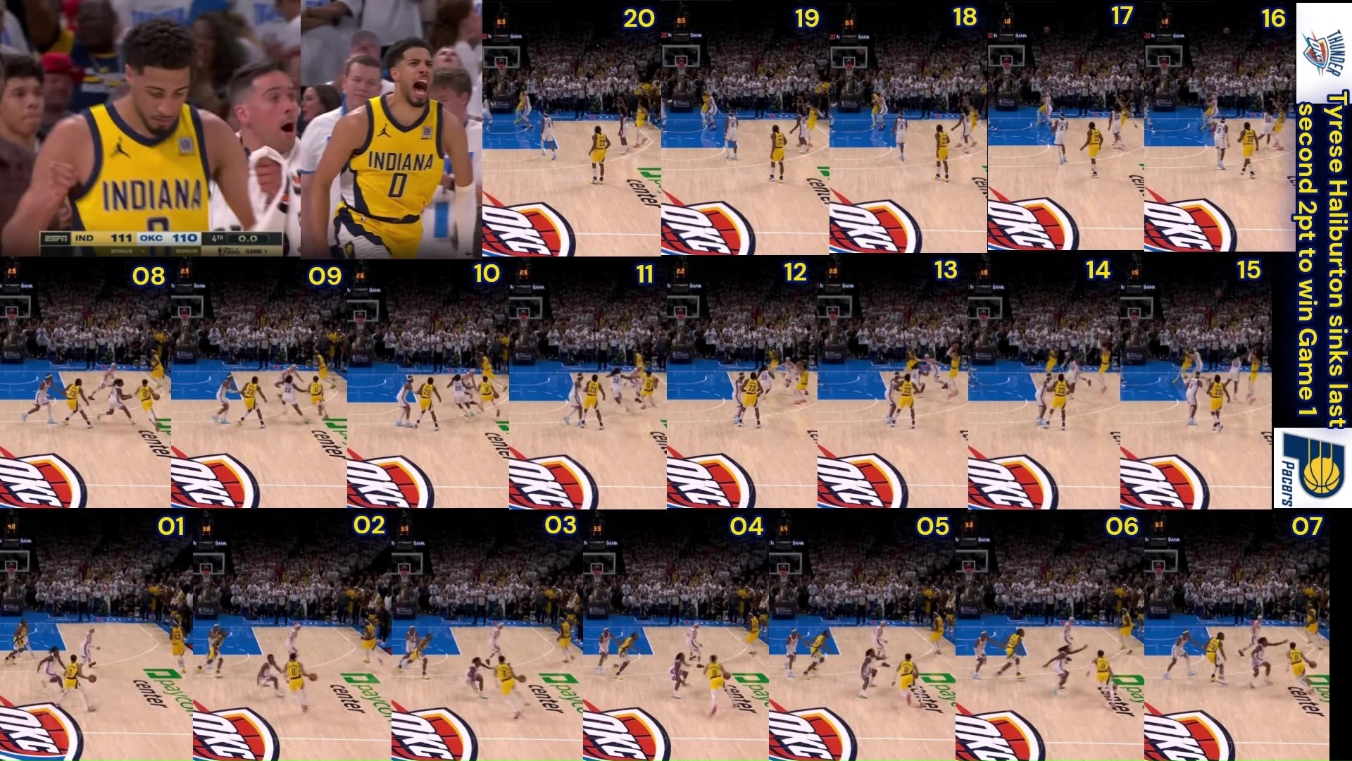 Prototype 78: Tyrese Haliburton sinks last second 2pt to win Game 1