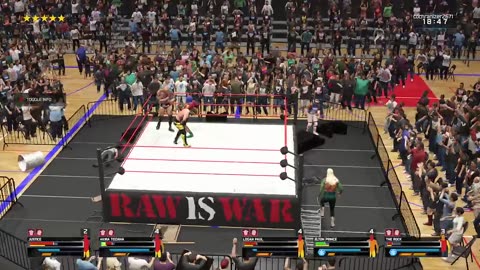 The Adventures of Justice - WWE2K AI vs AI