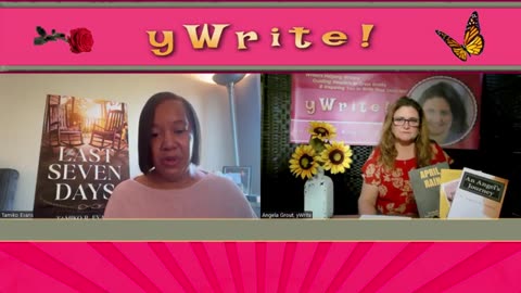 yWrite Ep27: Cover Design, Sprinting & Creative Characters w/Author Tamiko R. Evans