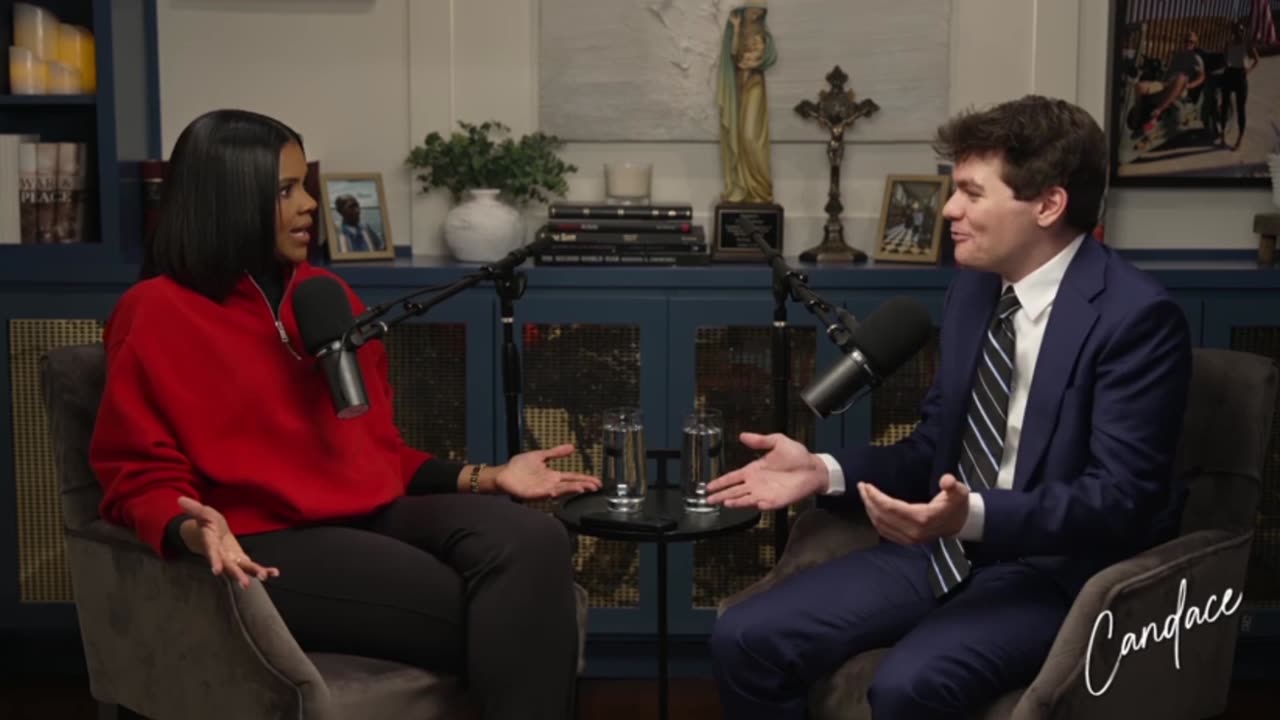Candace trying to tone police Nick so he doesn't criticize Dave Smith 🤣