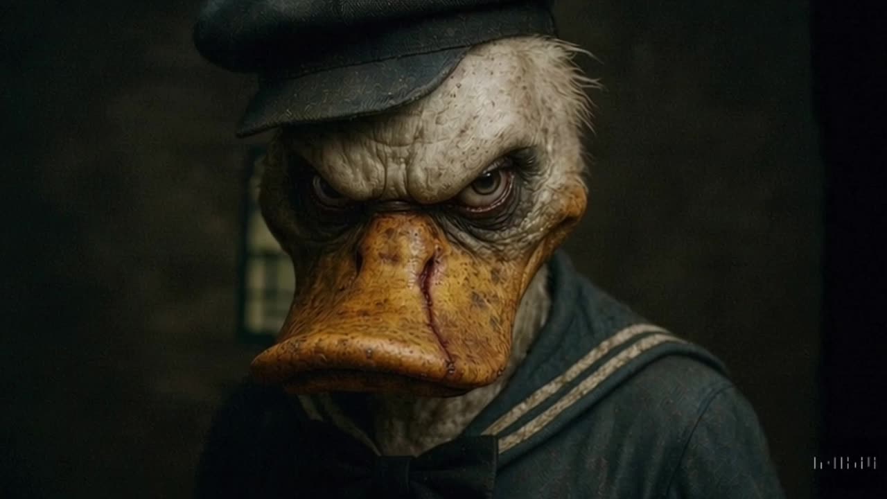 Donald Duck Gone Dark