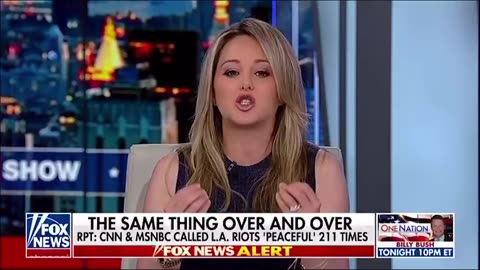 CNN and MSNBC called Los Angeles riots 'peaceful' 211 times