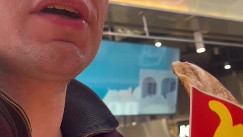 Trying Chinese Flatbread Snack🇨🇳
