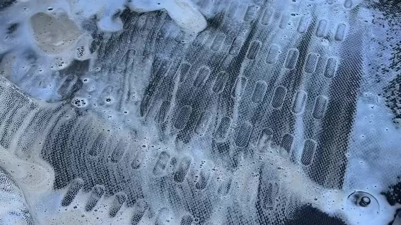 Cleaning a car filled with corn 😱