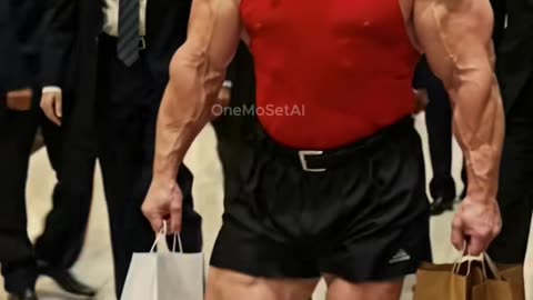 Jacked Trump shopping