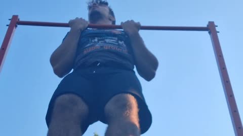 My pull ups at pull up bar day 71