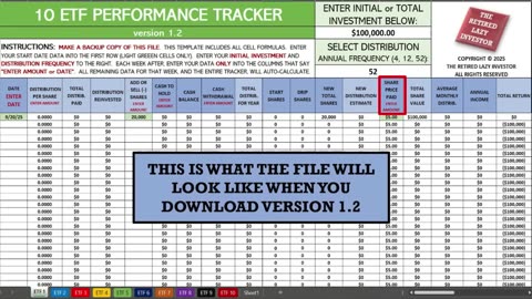 ETF Portfolio Tracker Tutorial