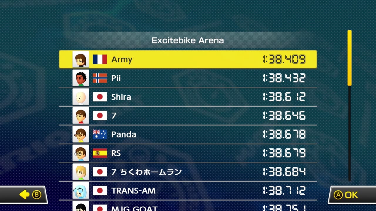 #MarioKart8Deluxe Excitebike Arena Time Trial