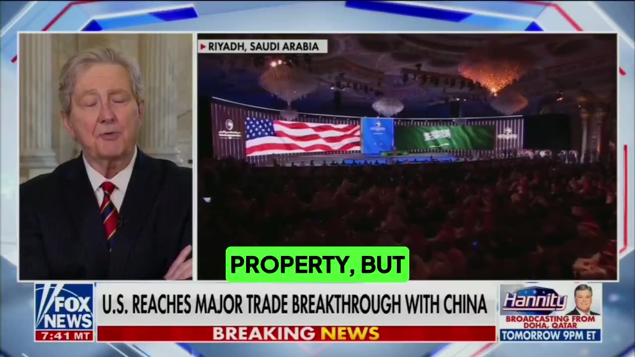 Senator John Kennedy Obliterates Critics of Trump’s China Trade Deal