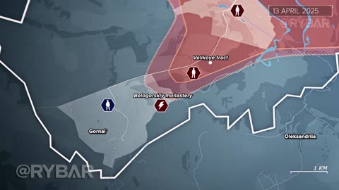 🇷🇺 🏹 🎣 Consolidation in Sumy Region and Advance on Gornal — Rybar’s Analysis