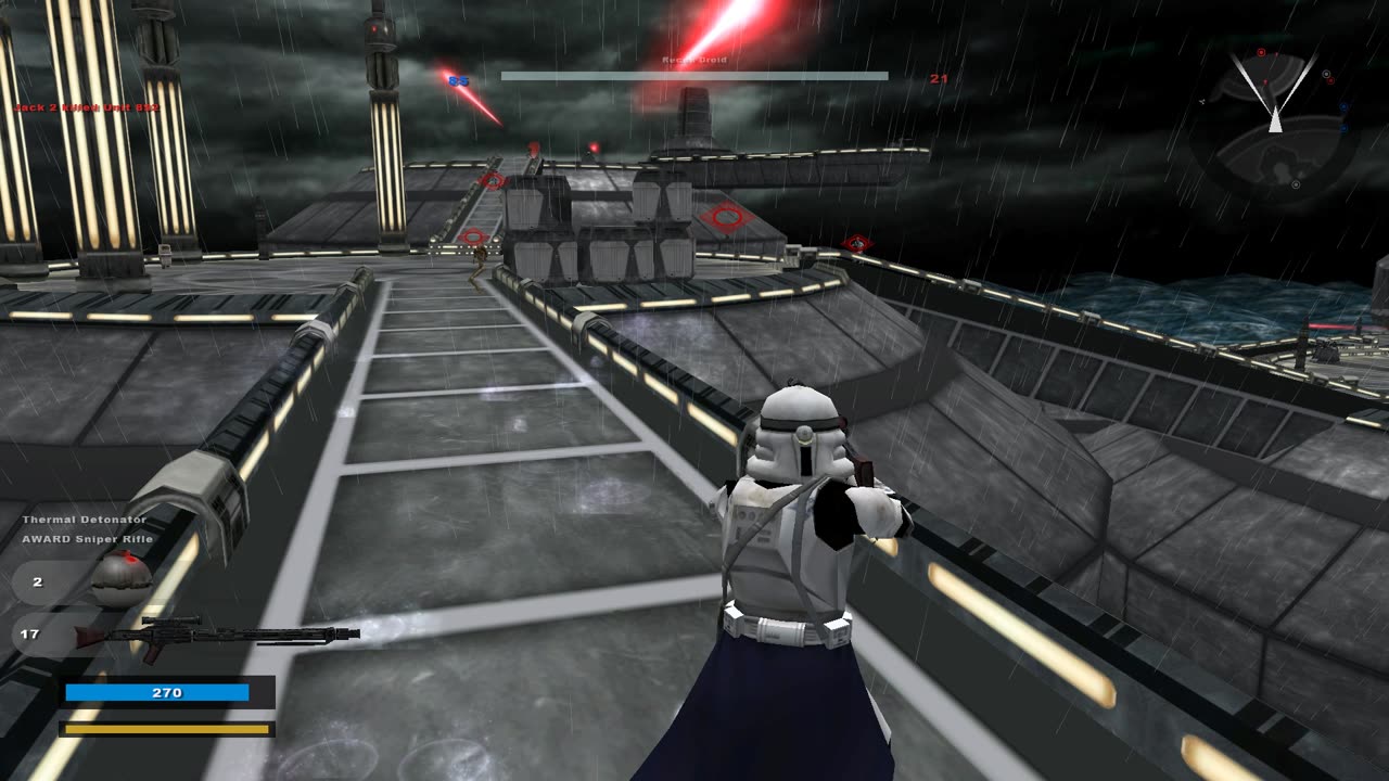 Star Wars Battlefront II 2005: Instant Action Conquest Kamino Republic Gameplay