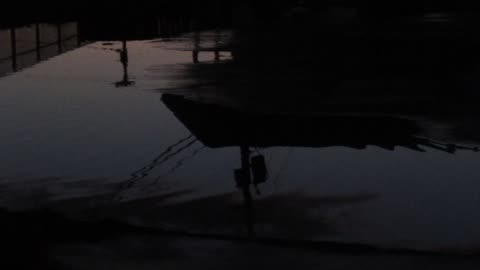 After the Rain at night