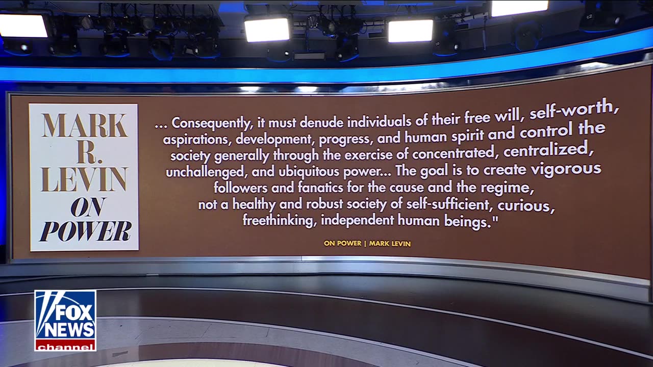 Mark Levin discusses his new book "On Power"