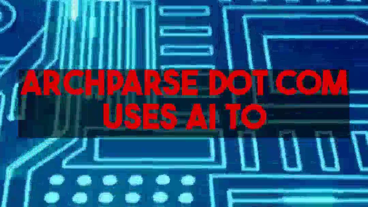 Review: archparse.com uses AI to instantly transform architectural drawings into code.